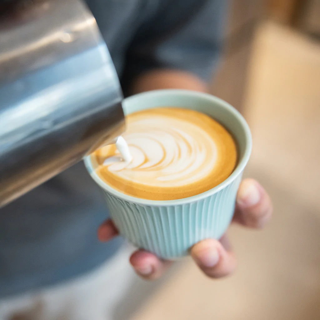 Loveramics Brewers 250ml Embossed Cappuccino / Drip Coffee Tasting Cup (White)