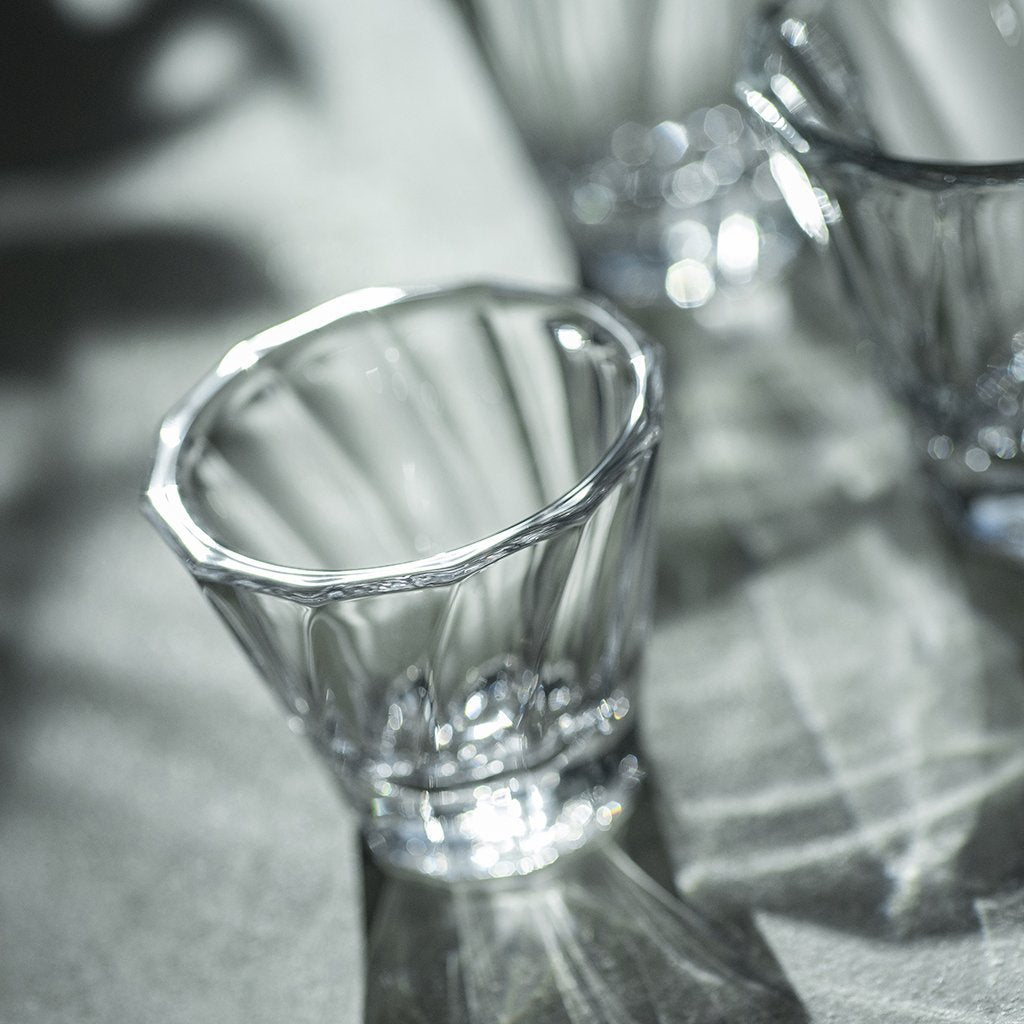 Loveramics Urban Glass Twisted Espresso Glass 70ml (Clear)